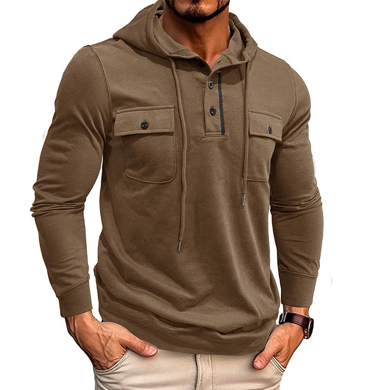 Moletom Westbrook™ Com Capuz Ajustável e Bolsos Frontais