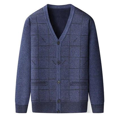 Cardigan Alexander™ - Conforto Superior / Forro Aveludado e Malha  Elegante!