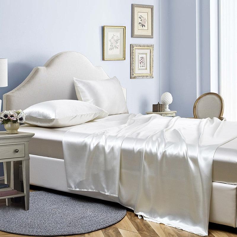 Jogo de Cama em Cetim 4 pçs - LuxorSilk / Onde o Luxo Encontra o Conforto!