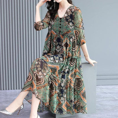 Vestido Soltinho Fontenele™ Moda Gringa / O Campeão em Charme & Elegância!