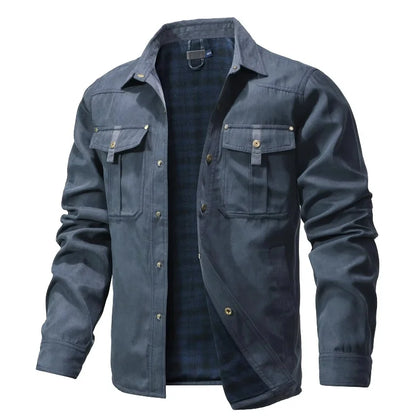 Jaqueta Ironwood™ Estilo Overshirt Com Forro Interior Xadrez