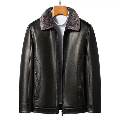 Jaqueta Brooklyn™ em Couro Luxuoso / A União de Sofisticação e Conforto para o Inverno!