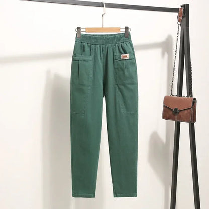 Calça Marelise™ Com Bolsos Amplos e Cós Ajustável