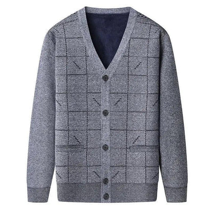 Cardigan Alexander™ - Conforto Superior / Forro Aveludado e Malha  Elegante!
