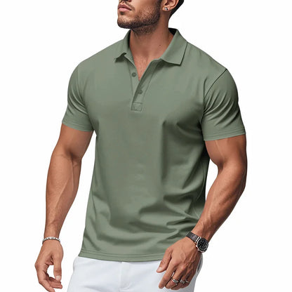 Polo Dalmor™ com Modelagem Slim e Estilo Minimalista
