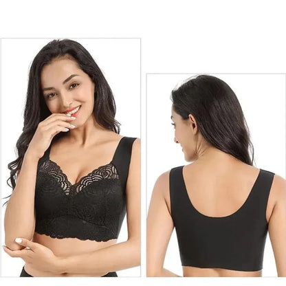 Kit de Sutiãs Modeladores Allure™ em Seda Gelada com Renda  / Os Campeões em Conforto, Beleza e Sensualidade!
