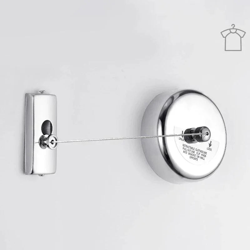 Varal Retrátil Modern Lar™ com Fio de Aço Super Resistente / Eficiência, Economia e Praticidade para Secagem Perfeita!