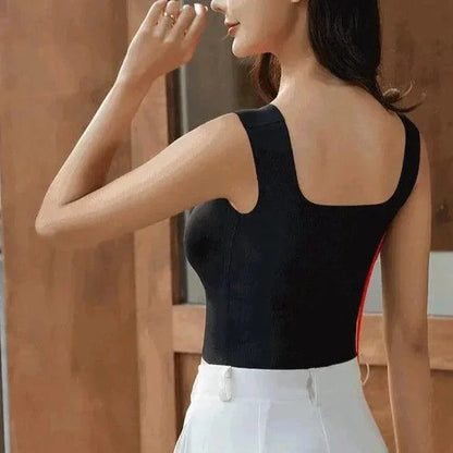 (Promoção Compre 2 e Leve 3) Blusinha Sutiā Amélie™ Sem Costura / Conforto e Estilo para Cada Ocasião!
