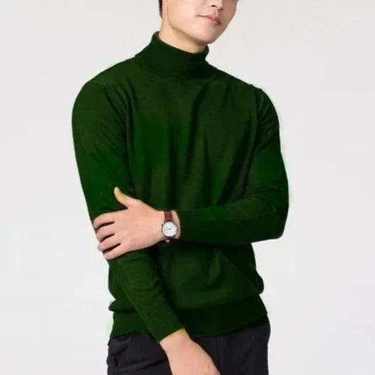 Suéter Premium Patagônia™ com Gola Alta / Elegância e Conforto com Toque de Cashmere!