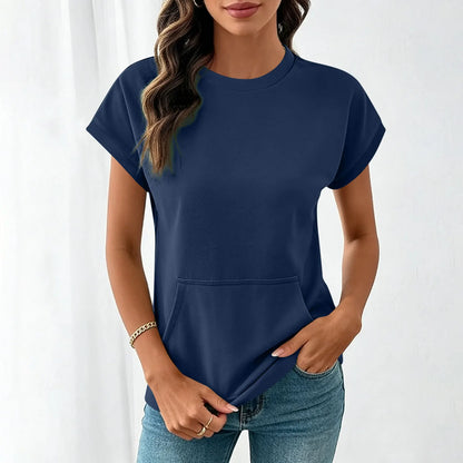 Camiseta Elara™ Com Caimento Leve e Visual Minimalista