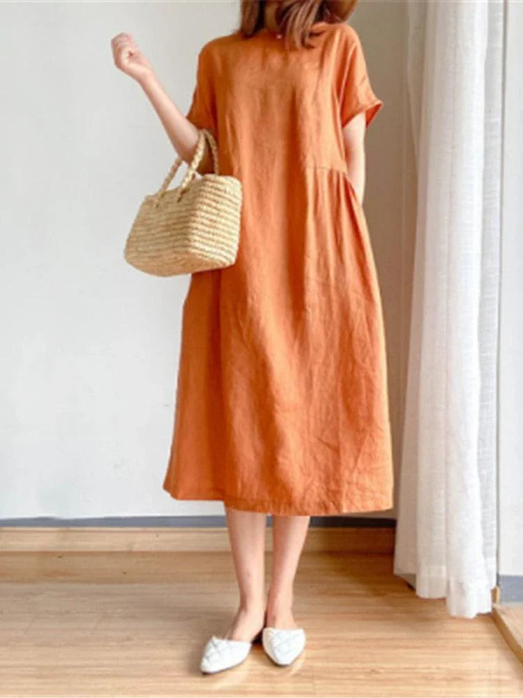 Vestido Super Soltinho Bella Senhorita™/ A Combinação Ideal de Conforto e Estilo para os Dias Mais Quentes!