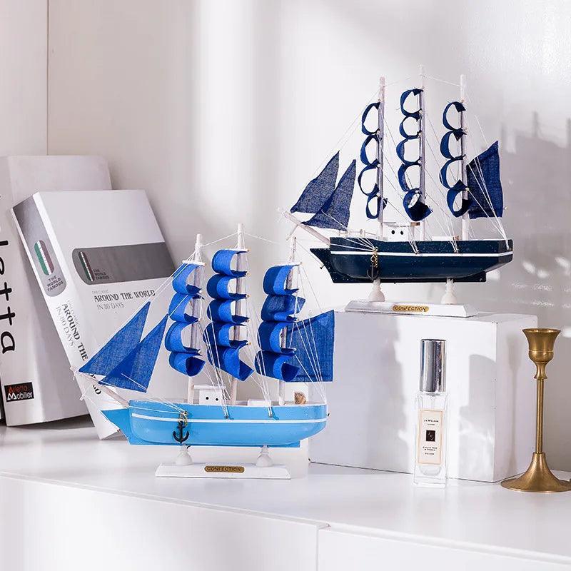 Barco Decorativo Veleiro - Orgulho Naval / A Opção Perfeita Para Decorar Qualquer Ambiente!