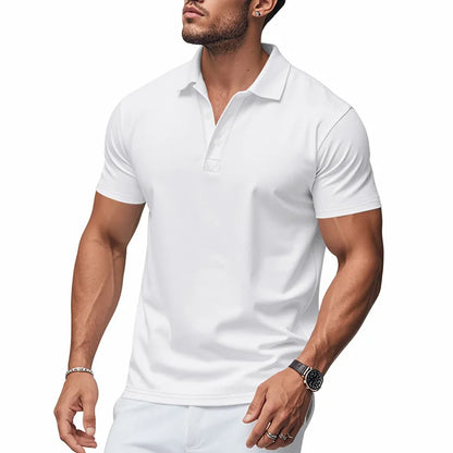 Polo Dalmor™ com Modelagem Slim e Estilo Minimalista