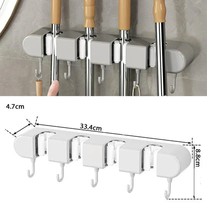 Kit com Duas Unidades do Organizador de Mops e Utensílios Modern Lar™ / Organização Inteligente e Praticidade sem Bagunça para sua Casa!