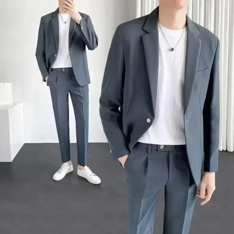 Novo Terno Casual Luxe™ - Luxo e Conforto no Terno Esporte Fino do Homem Atual