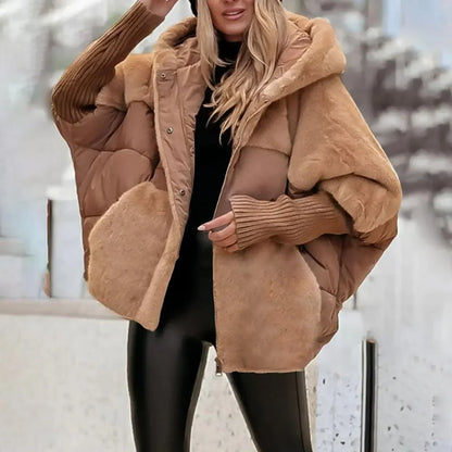 Casaco Berlin™ com Puffer Premium e Acabamento Peluciado /  Aconchego Sofisticado Para Mulheres de Presença!