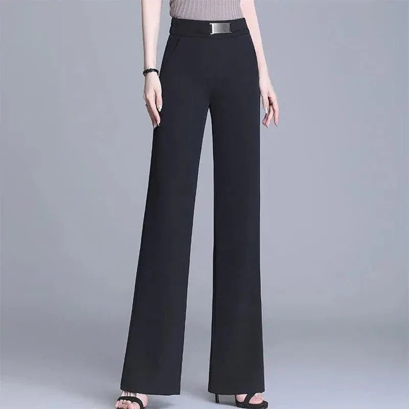 Calça de Alfaiataria Tiffany™ - Elegância com Corte Italiano para um Estilo Inigualável!
