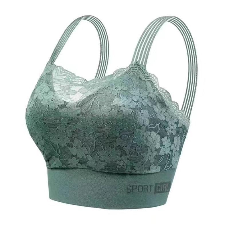 (Super Promo: Compre 2, Leve 3) Sutiãs SportGirl Trabalhados em Renda / Os mais Sensuais e Funcionais Sutiãs Esportivos