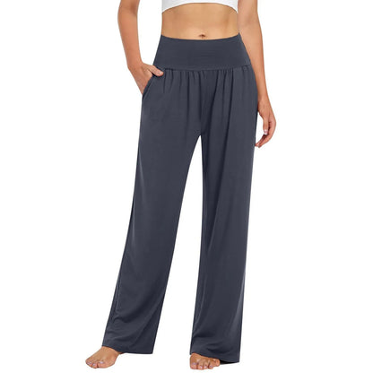 Calça Belle Comfort™ Com Cós Elástico e Modelagem Pantalona