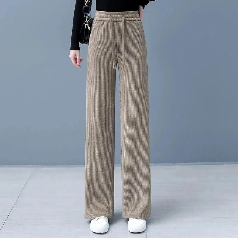 Calça Super Soltinha Palace™ com Interior Forrado / Elegância, Charme e Versatilidade para o Inverno 2025!