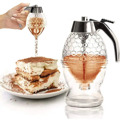 Dosador Premium de Mel Modern Lar™ / Praticidade e Elegância à Mesa!