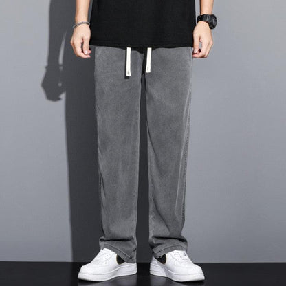 Calça Jeans Casual Masculina Muller™ / Soltinha, Estilosa e Fácil de Combinar: A calça do homem que se veste bem!