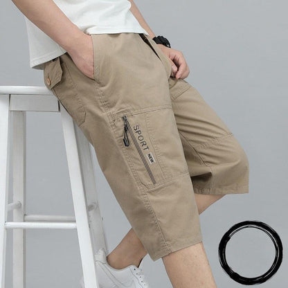 Bermuda Masculina Lion™ Estilo Cargo / Bolsos Seguros, Estilo Atemporal e Caimento na Medida Certa!