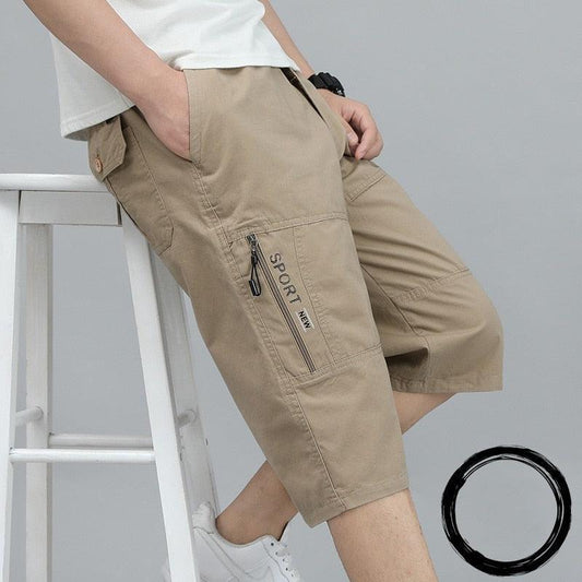 Bermuda Masculina Lion™ Estilo Cargo / Bolsos Seguros, Estilo Atemporal e Caimento na Medida Certa!