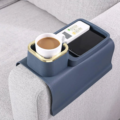 Suporte Multifuncional para Braço de Sofá Modern Lar™ / Organização e Conforto ao Seu Alcance!