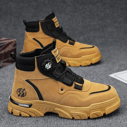 Bota VulcanFit™ Impermeável com Sistema de Amarração por Polia / Encare os Desafios com Conforto e Força!