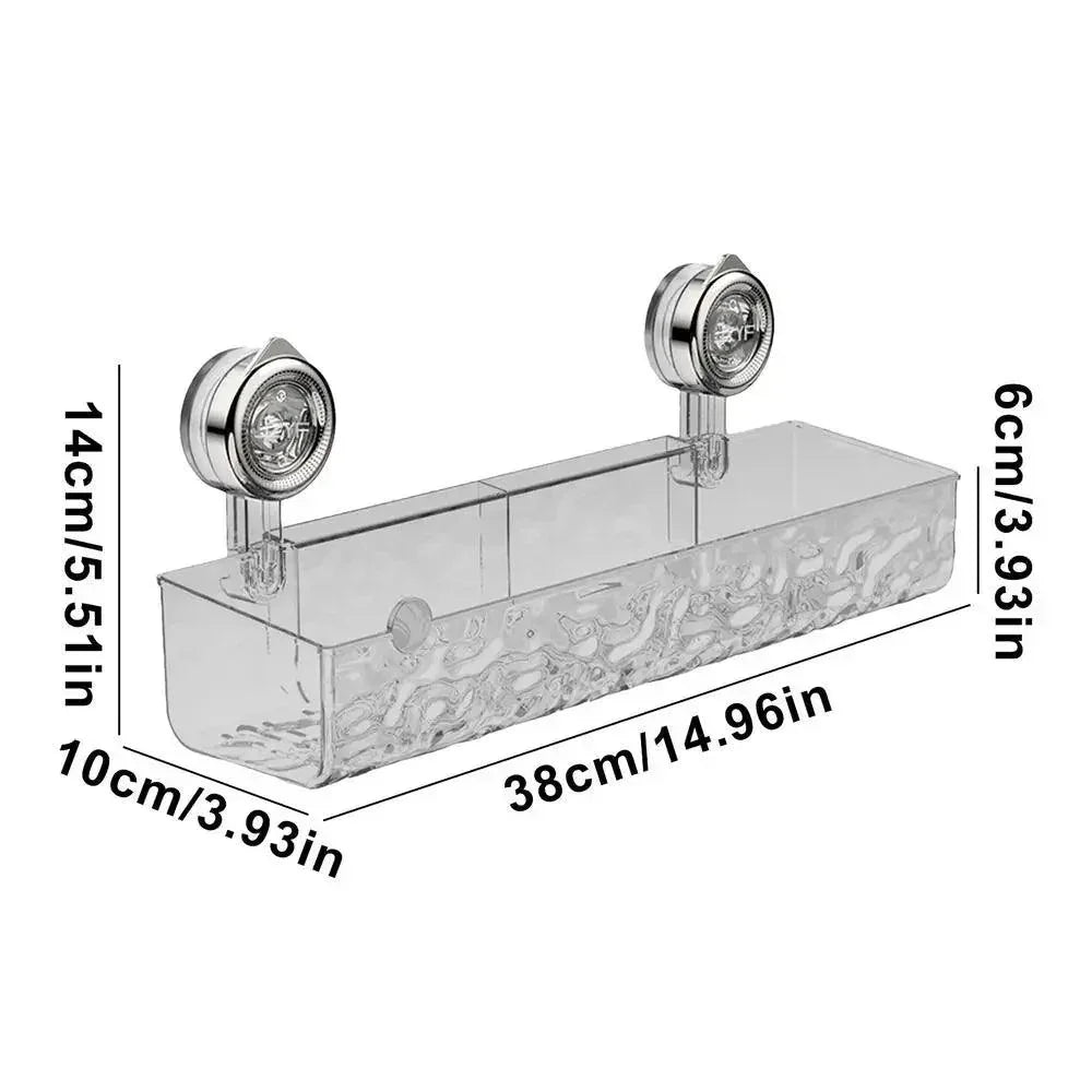 Organizador de Utensílios Modern Lar™ com Fixação por Ventosa / Praticidade e Elegância para Todos os Ambientes!
