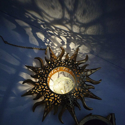 Luminária Decorativa - Beleza Estelar / Movida a Luz Solar Com Um Super Design Incrível Para Decorar Seu Ambiente!