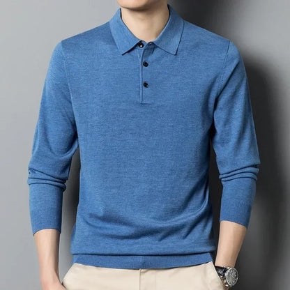 Polo Arthur™ em Malha Nobre com Botões Elegantes / Um Ícone Casual com Toque de Sofisticação