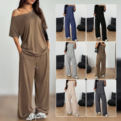 Conjunto Belmara™ com Caimento Solto e Cintura Ajustável