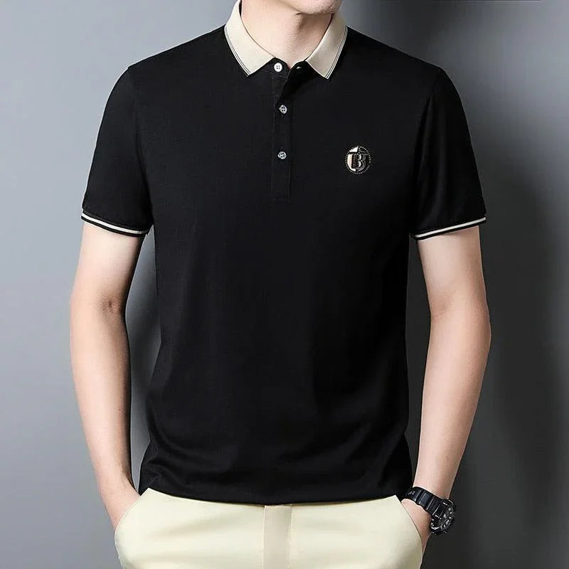 Camiseta Polo Baylor™ de Alto Padrão / Feita para Homens que Prezam Pelo Conforto e Estilo!