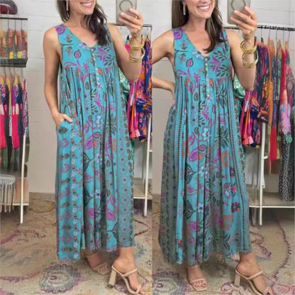 Macacão Jurema™ com Pantalona Ampla e Cores Vibrantes / O Toque de Leveza para Seus Dias Radiantes!