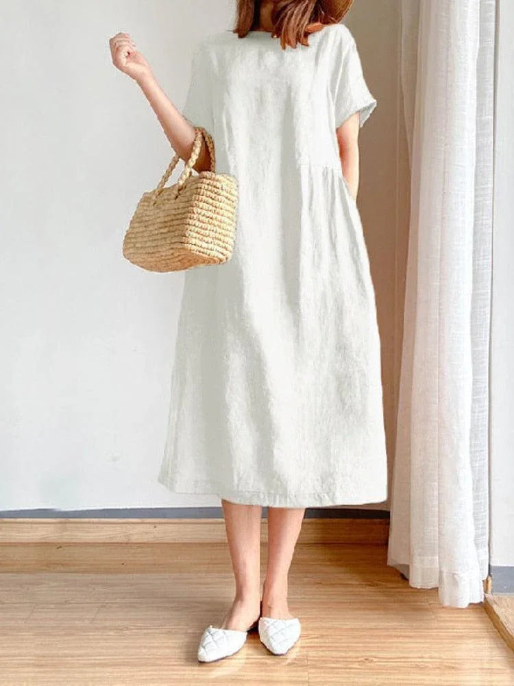 Vestido Super Soltinho Bella Senhorita™/ A Combinação Ideal de Conforto e Estilo para os Dias Mais Quentes!