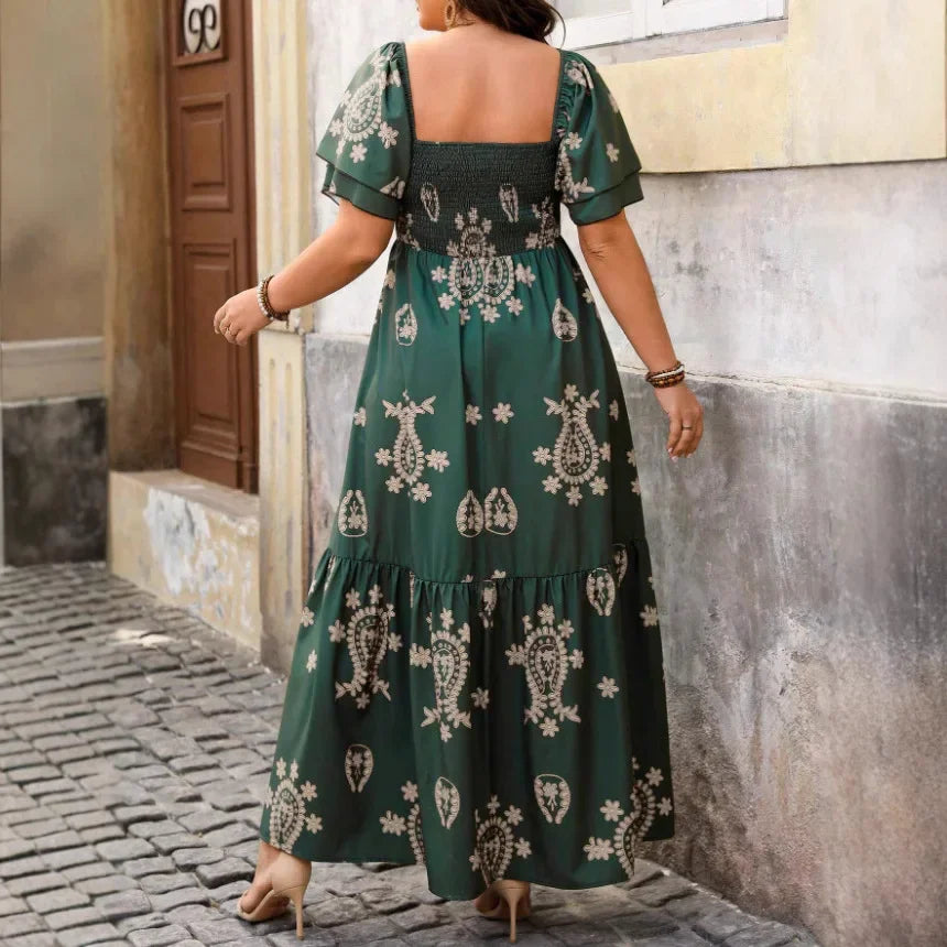 Vestido Elaris™ com Conforto Natural e Presença Delicada
