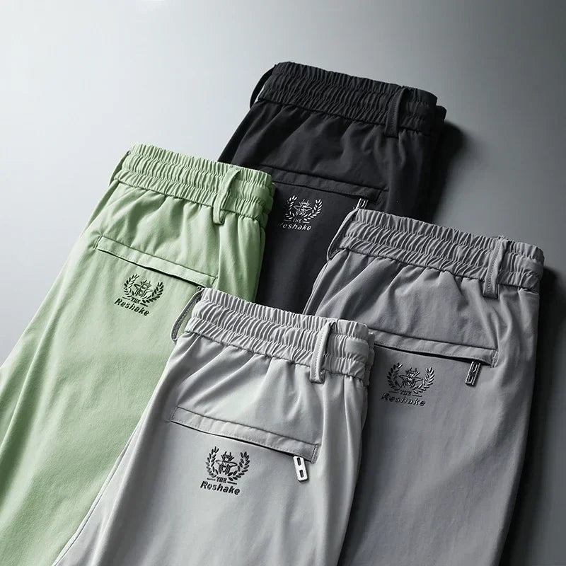 [COMPRE 1 E LEVE 3] Calça Zenith™ em Seda Gelo com Efeito Resfriador / A Calça que Une Tecnologia, Estilo e Máximo Conforto!