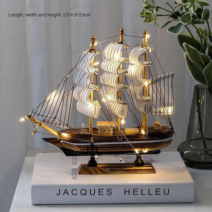 Barco Decorativo Veleiro - Orgulho Naval / A Opção Perfeita Para Decorar Qualquer Ambiente!