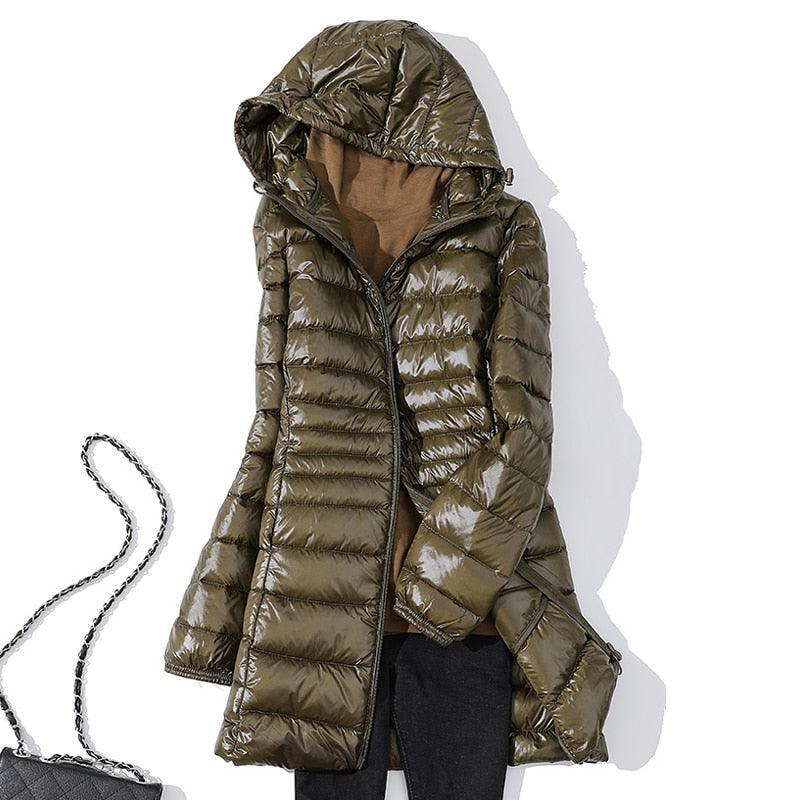 Jaqueta Puffer - FrostyFlair / Conforto e Elegância unidos em uma só Jaqueta Puffer!