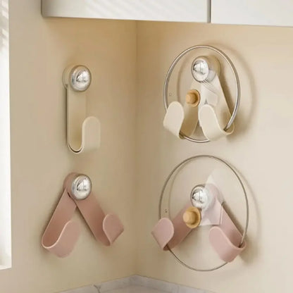 [COMPRE 1 E LEVE 2] Organizador de Cozinha Modern House™ com Ventosa de Alta Fixação / A Solução Minimalista para Utensílios e Tampas!
