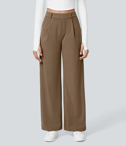 Calça Ipanema™ com Corte de Alfaiataria e Tecido Ultra Flexível / A Harmonia Perfeita entre Sofisticação e Liberdade de Movimento!