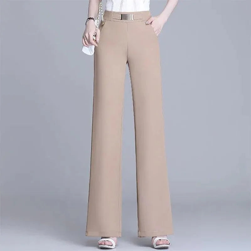 Calça de Alfaiataria Tiffany™ - Elegância com Corte Italiano para um Estilo Inigualável!