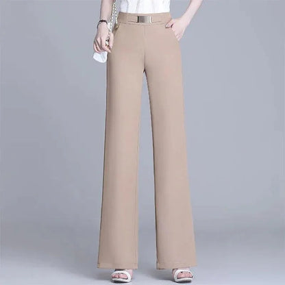 Calça de Alfaiataria Tiffany™ - Elegância com Corte Italiano para um Estilo Inigualável!