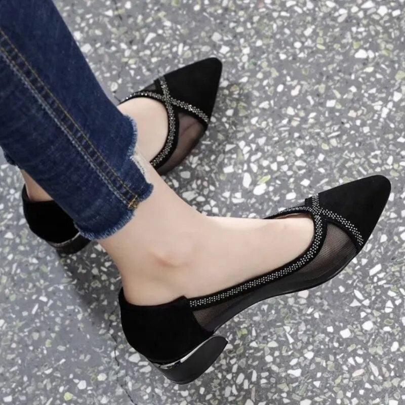 Sapatilha Dalila™ - Elegância Minimalista para Pés Sofisticados