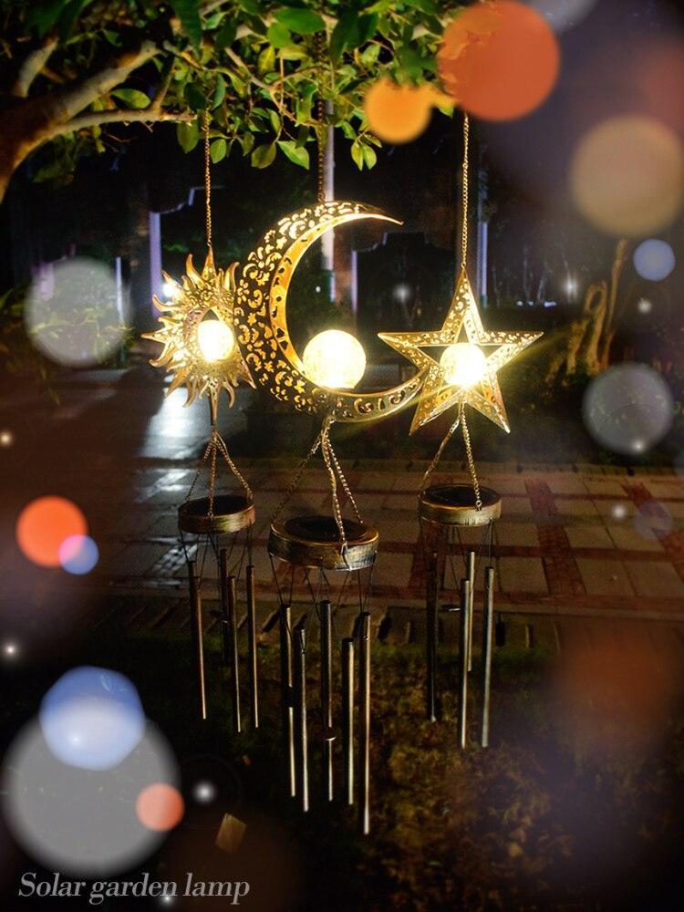 Luminária Decorativa - Beleza Estelar / Movida a Luz Solar Com Um Super Design Incrível Para Decorar Seu Ambiente!