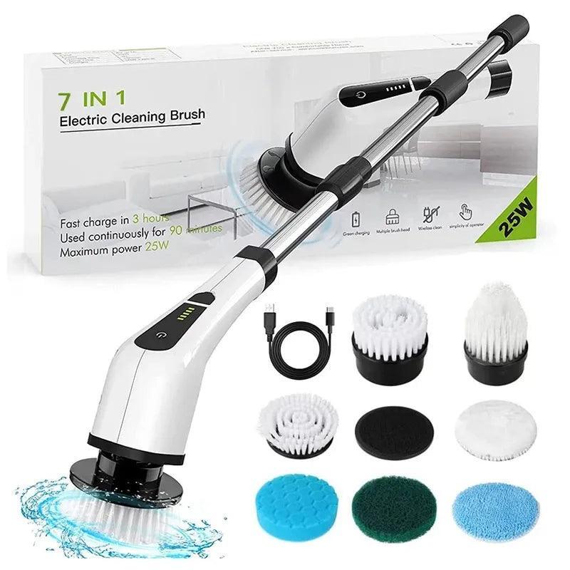 Escova Elétrica PowerBrush™ - Agilidade Máxima / Limpeza Profunda com Conforto!