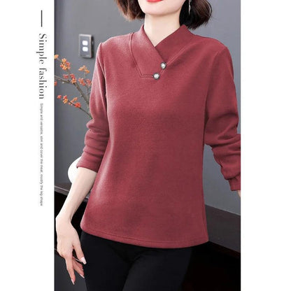 Moletom Fiorentina Chic™ Com Gola Detalhada / Moda Italiana Outono-Inverno!