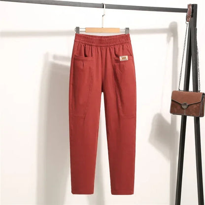 Calça Marelise™ Com Bolsos Amplos e Cós Ajustável